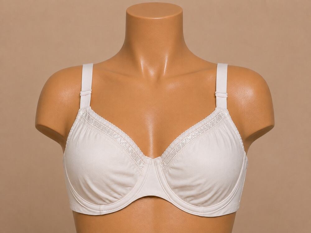 Wacoal Perfect Primer Full-Figure Underwire Bra 34D White/Pink